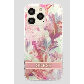 

Funda Para Celular iPhone 13 Pro Max Rosa Guess Flower Stripe Funda Para Celular Guess iPhone 13 Pro Max Flower Stripe Para Mujer