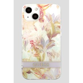

Funda Para Celular iPhone 13 Lila Guess Flower Stripe Funda Para Celular Guess iPhone 13 Flower Stripe Para Mujer