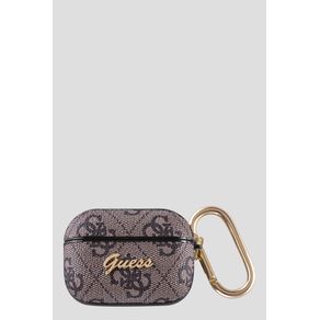 

Funda Para AirPods Pro Café Guess Script Metal Funda Para Airpods Pro Guess Script Metal Para Mujer