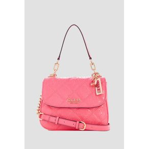 

Bolsa Crossbody Flap Rosa Guess Caddie