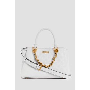 

Bolsa Satchel Blanca Guess Geva