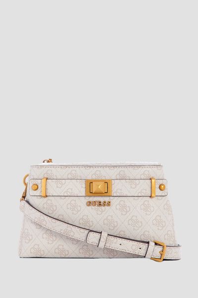 Bolsa Crossbody Beige Guess Zaina | Crossbody - GUESS