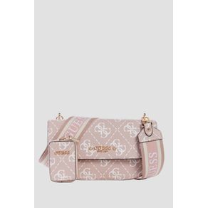 

Bolsa Crossbody Flap Rosa Guess Rea