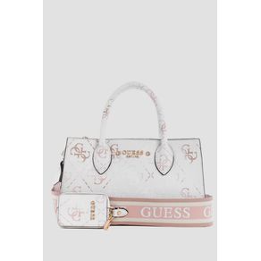 

Bolsa Satchel Blanca Guess Rea