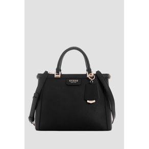 

Bolsa Satchel Negra Guess Angy Society