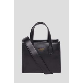 

Bolsa Mini Tote Negra Guess Silvana