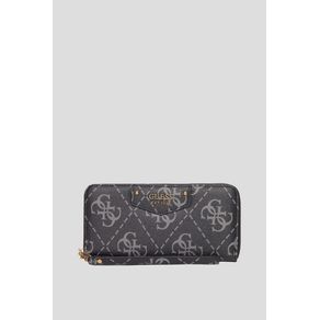 

Cartera Zip Around Negra Guess ECO Brenton