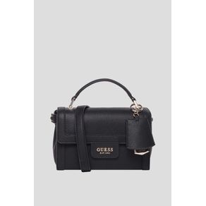 

Bolsa Crossbody Flap Negra Guess ECO Angy