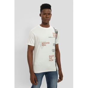 

Playera Blanca Guess Movie Effect Talla: L