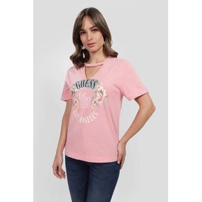 

Playera Rosa Guess Roses Talla: S