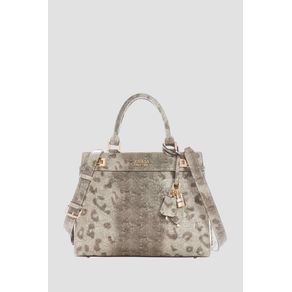 

Bolsa Satchel Gris Guess Katey