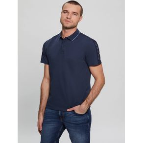 

Playera Tipo Polo Azul Marino Guess Paul Talla: XS