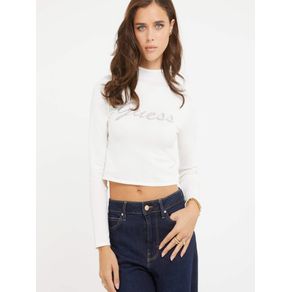 

Suéter Blanco Guess Rhinestone Talla: M