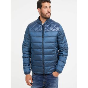 

Chamarra Azul Marino Guess Light Puffa Talla: L