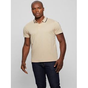 

Playera Tipo Polo Beige Guess Paul Talla: S