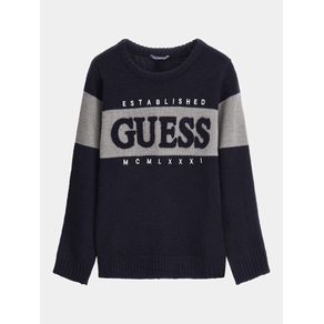 

Suéter Azul Marino Guess Kids Para Niño Talla: 8