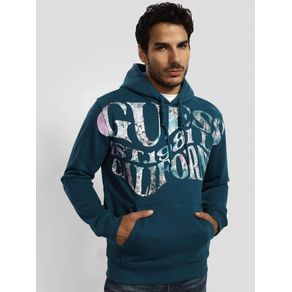 

Sudadera Azul Marino Guess Multicolor Talla: S