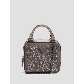 

Bolsa Mini Crossbody Metálica Guess Lua Talla: NOSZ