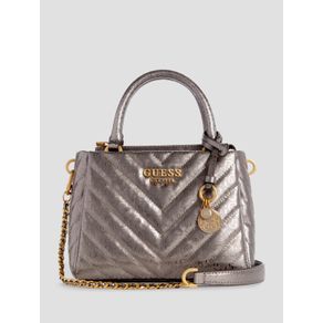 

Bolsa Satchel Metálica Guess Jania Talla: NOSZ