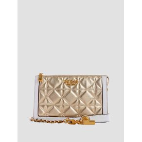 

Bolsa Crossbody Convertible Metálica Guess Abey