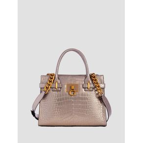 

Bolsa Satchel Metálica Guess Tabata